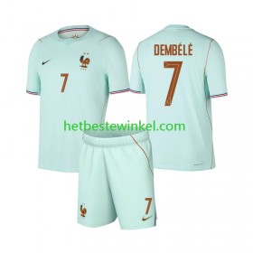 Frankrijk Ousmane Dembele 7 World Cup Voetbalshirts Kind Uit 2026